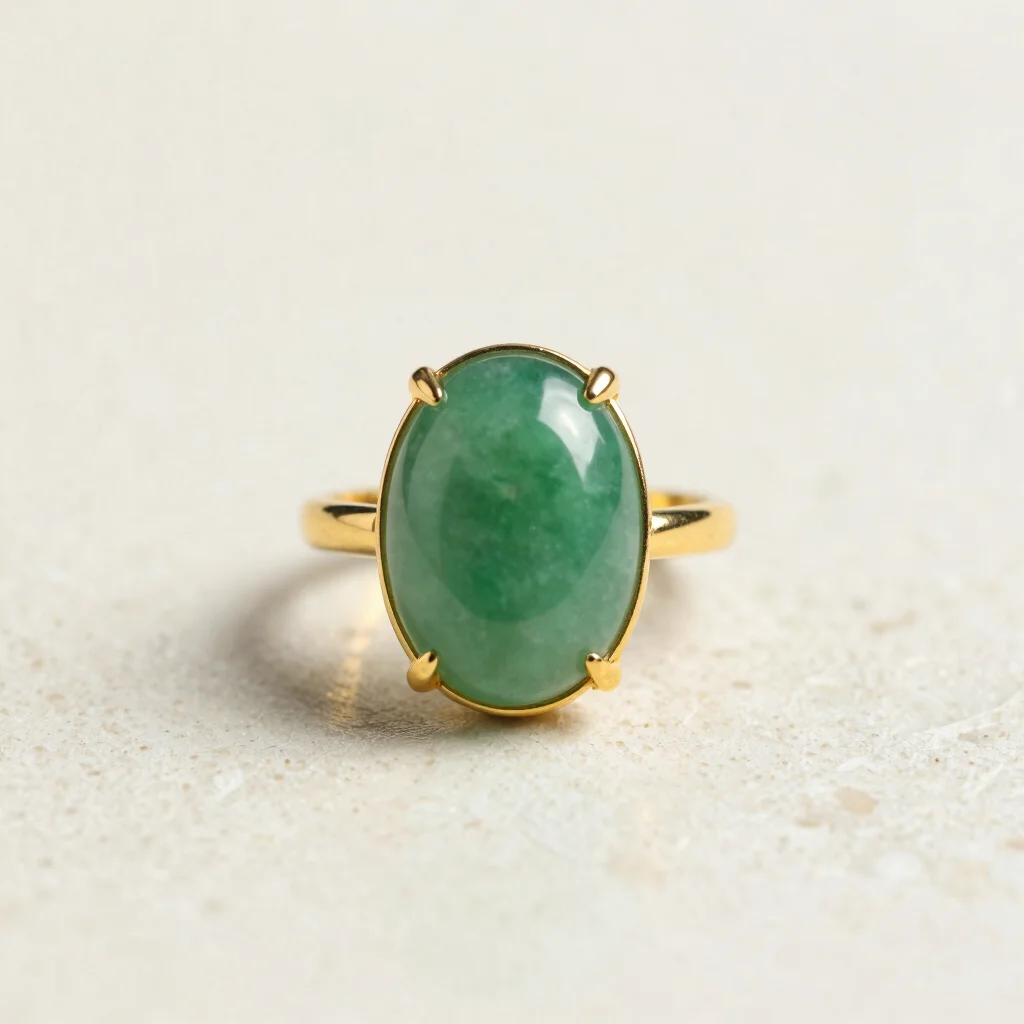 Celestial Pavilion Cabochon Ring