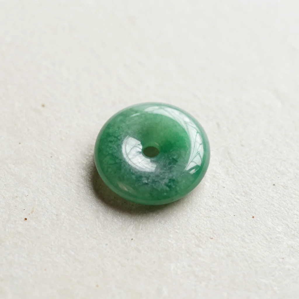 Harmony Bi Disc Jade Pendant